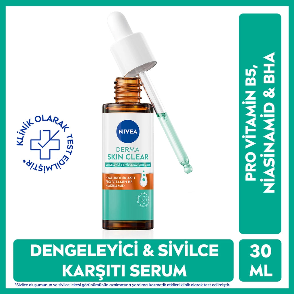 Nivea Derma Skin Clear Balancing and Anti-Acne Serum 30 ml