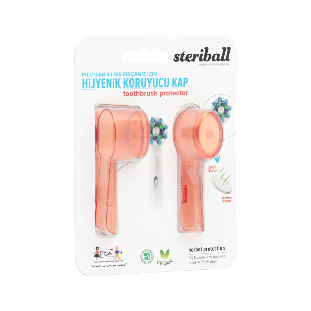 Steriball Hygienic Toothbrush Protection Case for Electric and Battery Operated Toothbrushes (Assorted)
