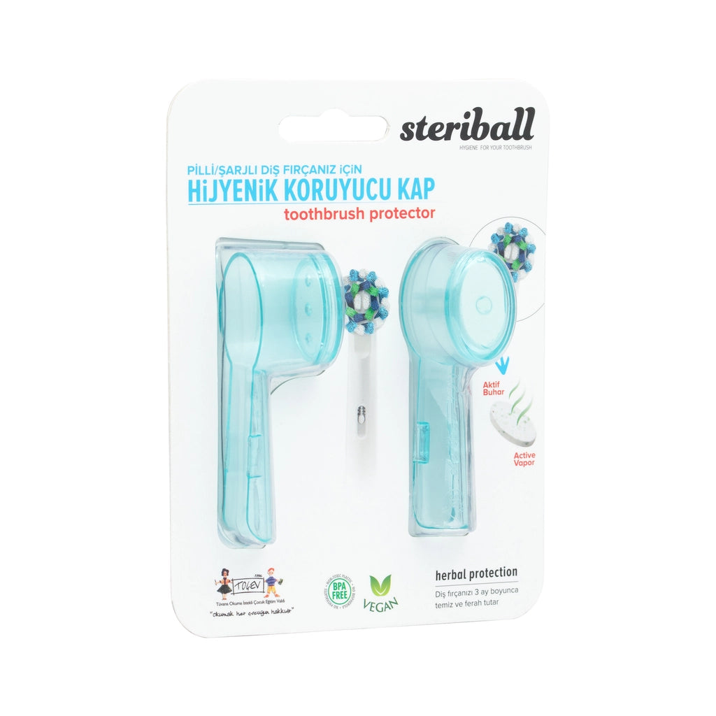 Steriball Hygienic Toothbrush Protection Case for Electric and Battery Operated Toothbrushes (Assorted)