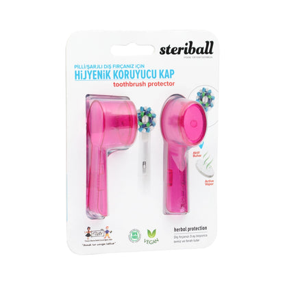 Steriball Hygienic Toothbrush Protection Case for Electric and Battery Operated Toothbrushes (Assorted)