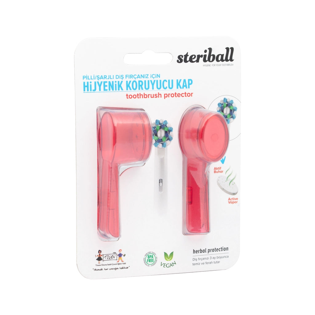 Steriball Hygienic Toothbrush Protection Case for Electric and Battery Operated Toothbrushes (Assorted)