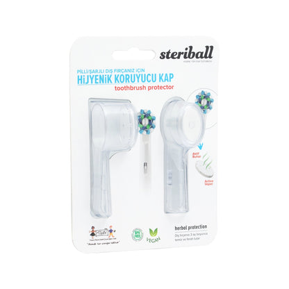 Steriball Hygienic Toothbrush Protection Case for Electric and Battery Operated Toothbrushes (Assorted)