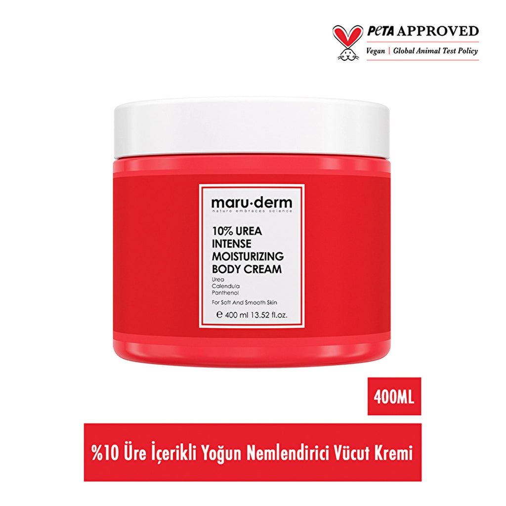 Maruderm 10% Urea Intensive Moisturizing Body Cream 400 ml