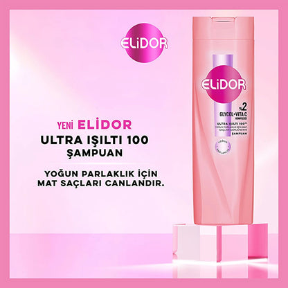 Elidor Ultra Shine Intense Shine Hair Care Shampoo 400 ml