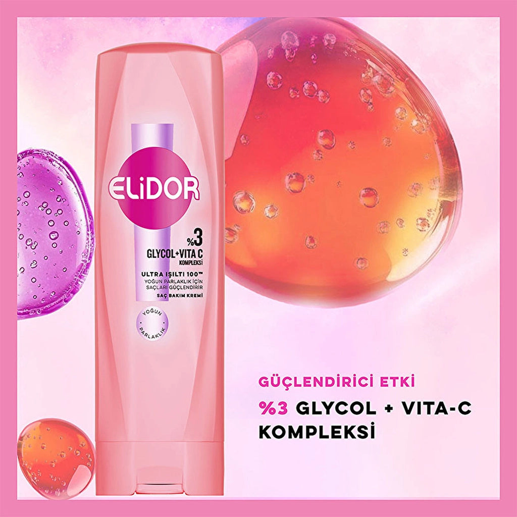 Elidor Ultra Shine Intense Shine Hair Care Cream 350 ml
