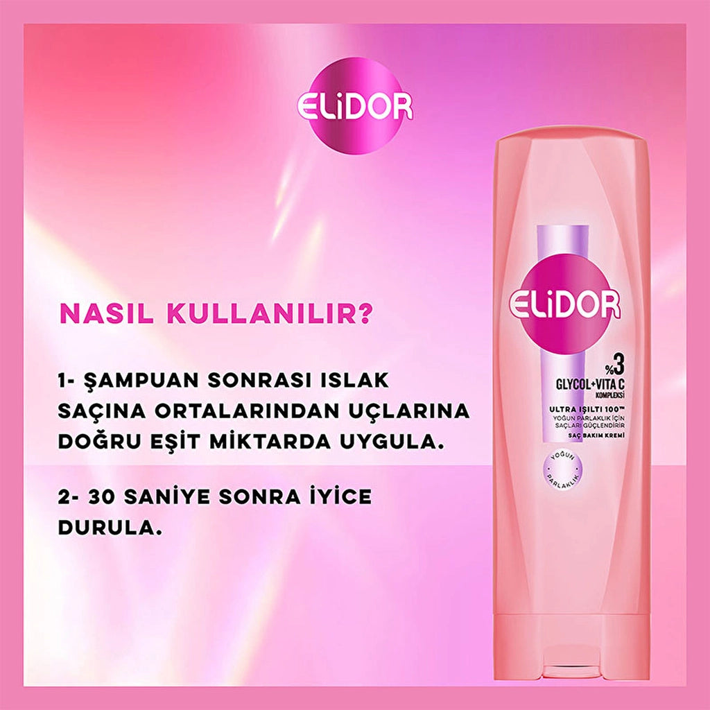 Elidor Ultra Shine Intense Shine Hair Care Cream 350 ml