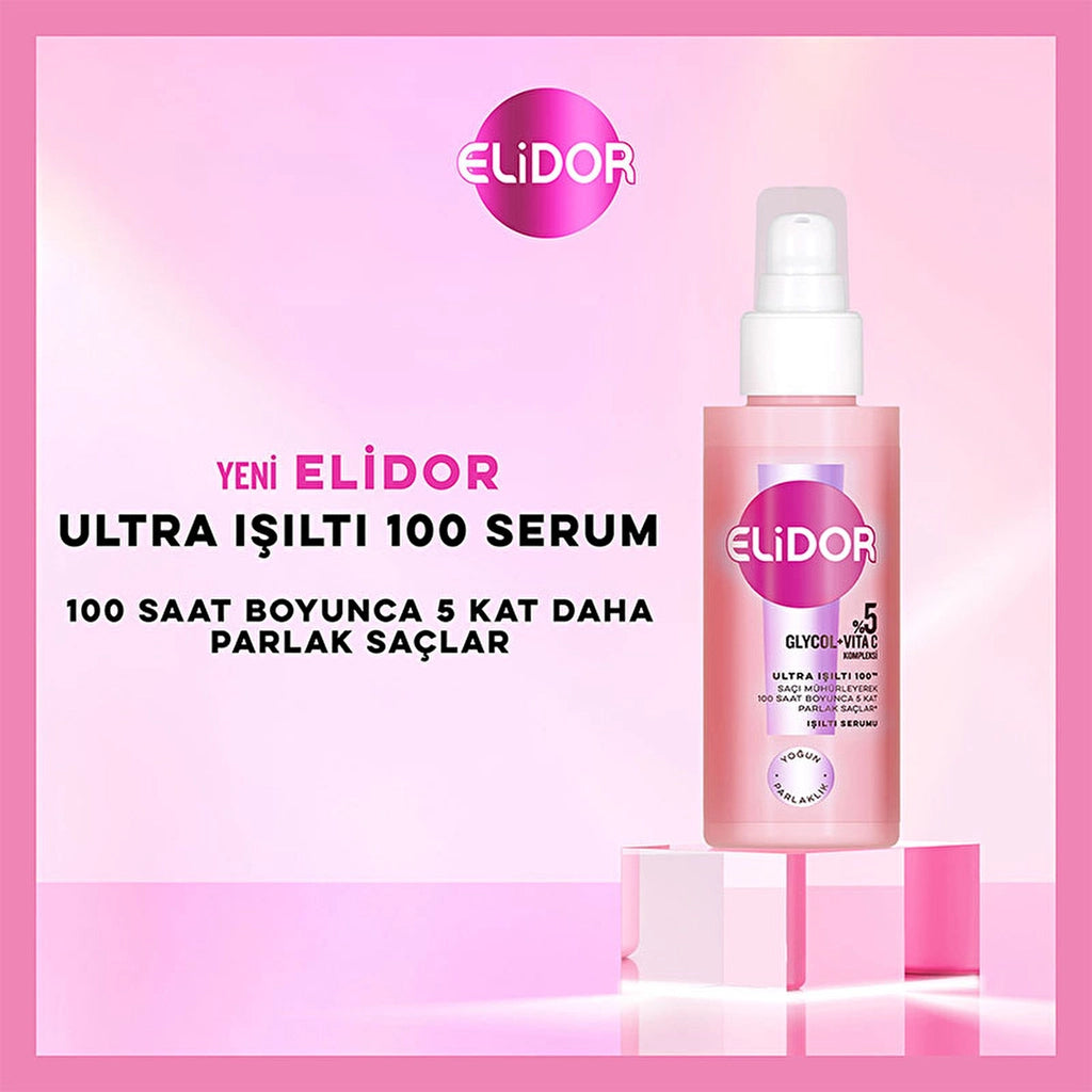 Elidor Ultra Shine Intense Shine Radiance Serum 90 ml