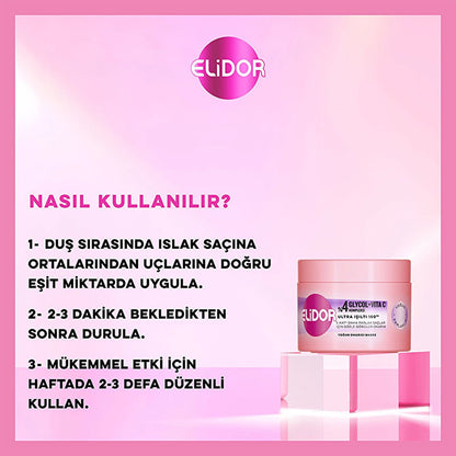 Elidor Ultra Shine Intense Shine Intensive Repair Mask 220 ml