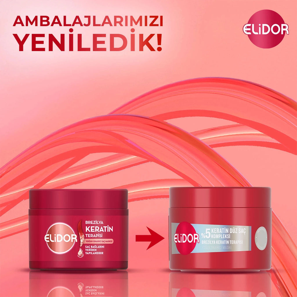 Elidor Brazilian Keratin Therapy Intensive Repair Hair Care Mask 220 ml