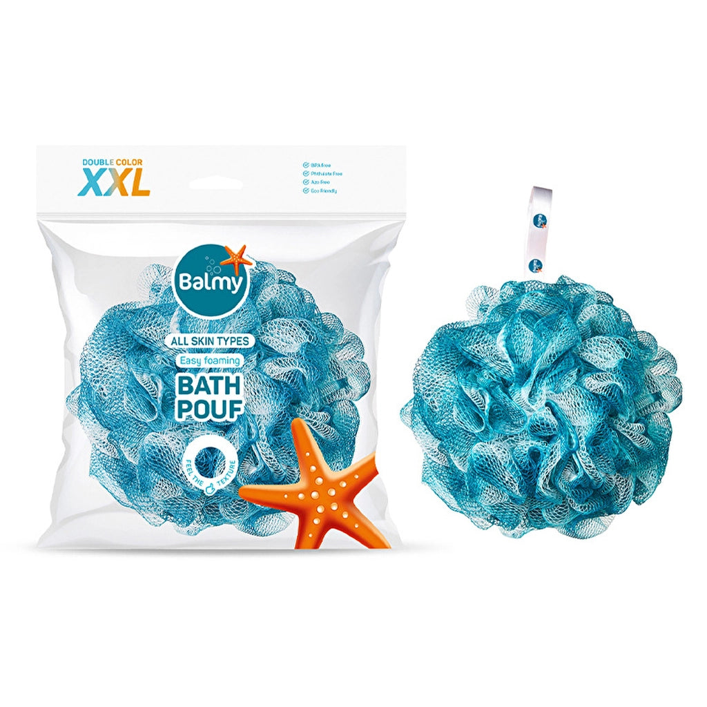 Balmy Double Color XXL Bath Loofah (Assorted)