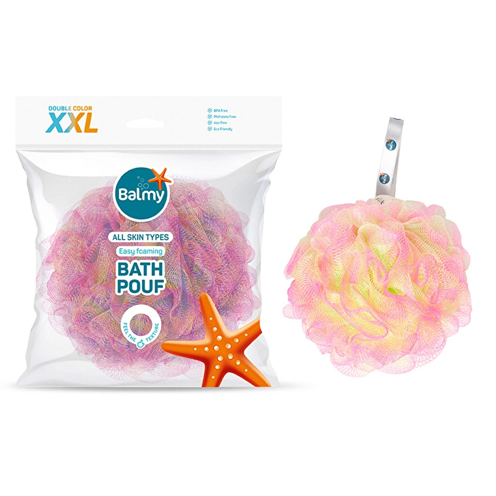 Balmy Double Color XXL Bath Loofah (Assorted)