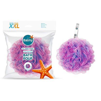 Balmy Double Color XXL Bath Loofah (Assorted)