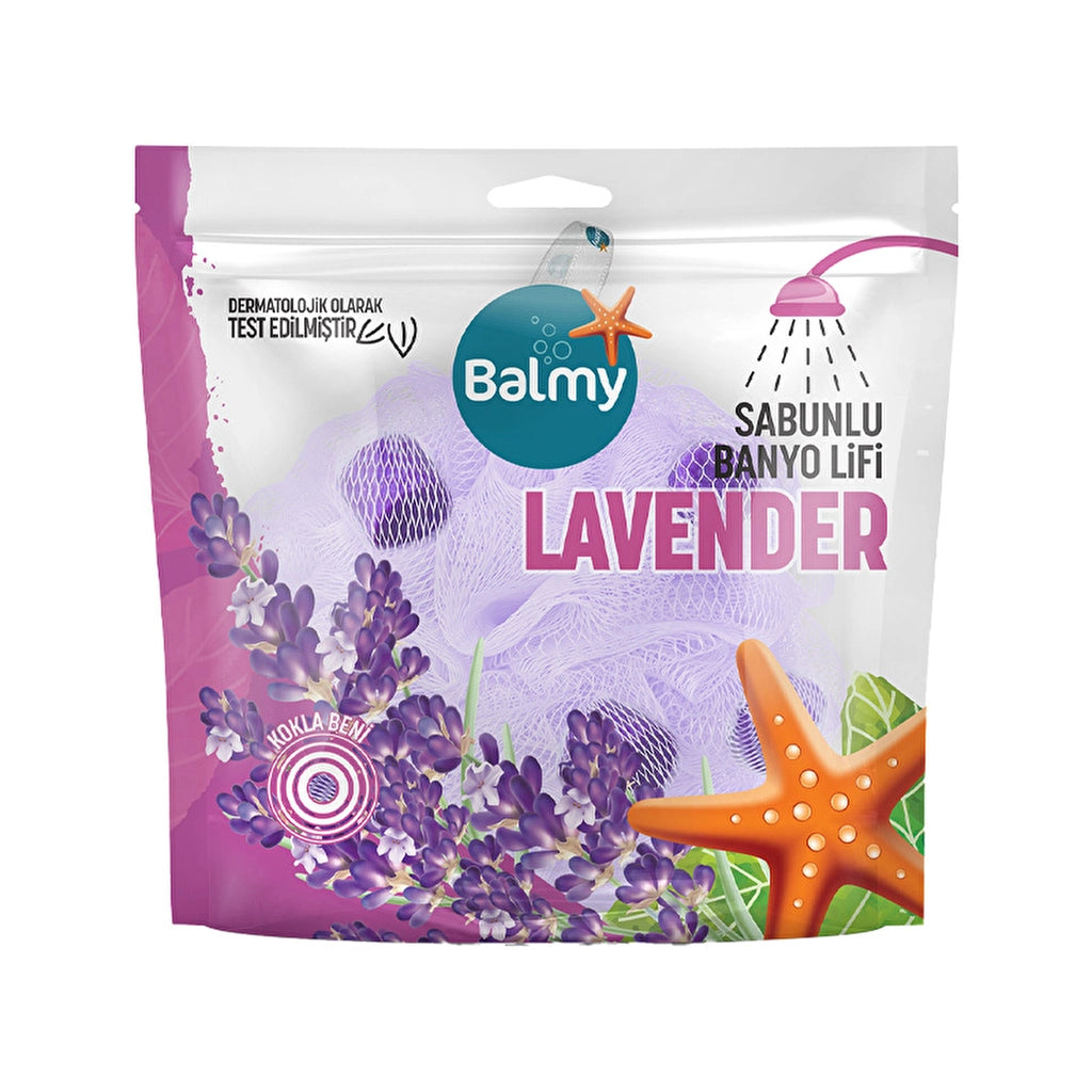 Balmy Lavender Soap Bath Loofah