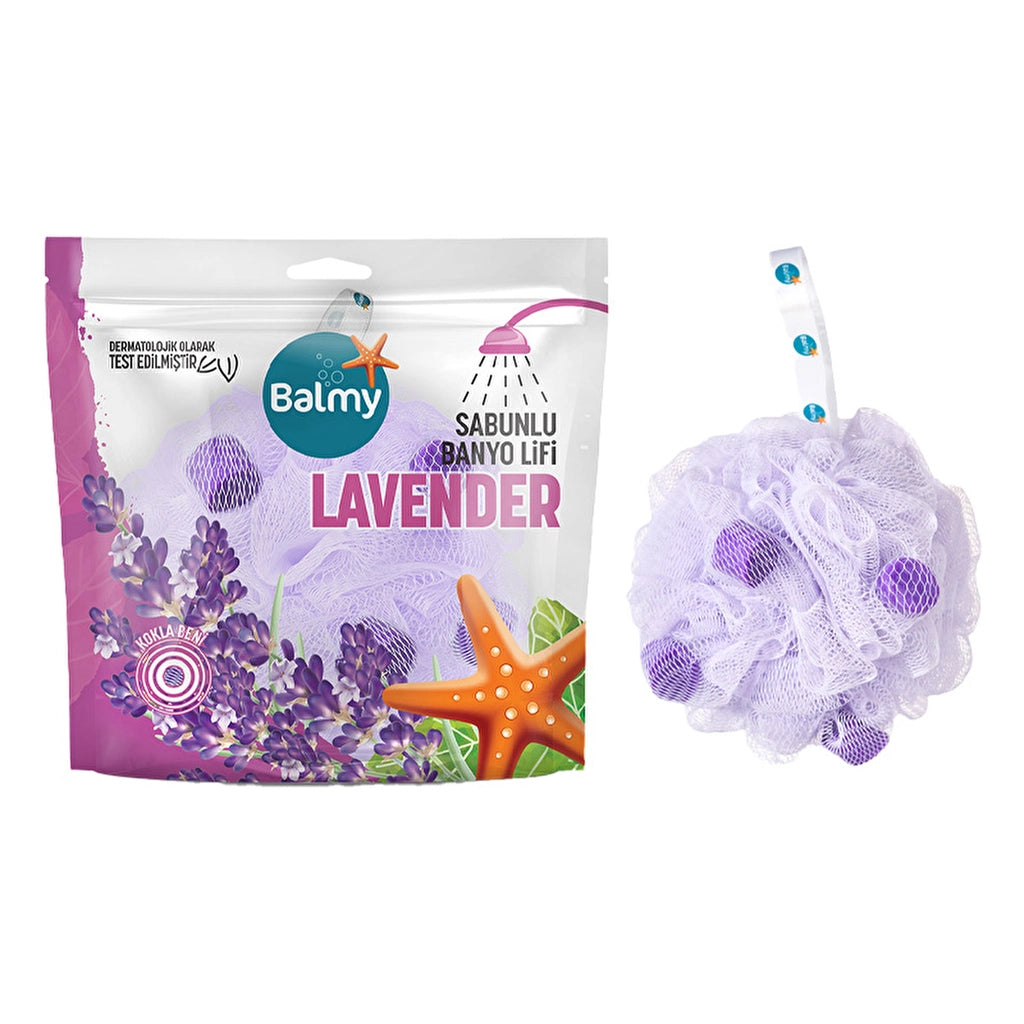 Balmy Lavender Soap Bath Loofah
