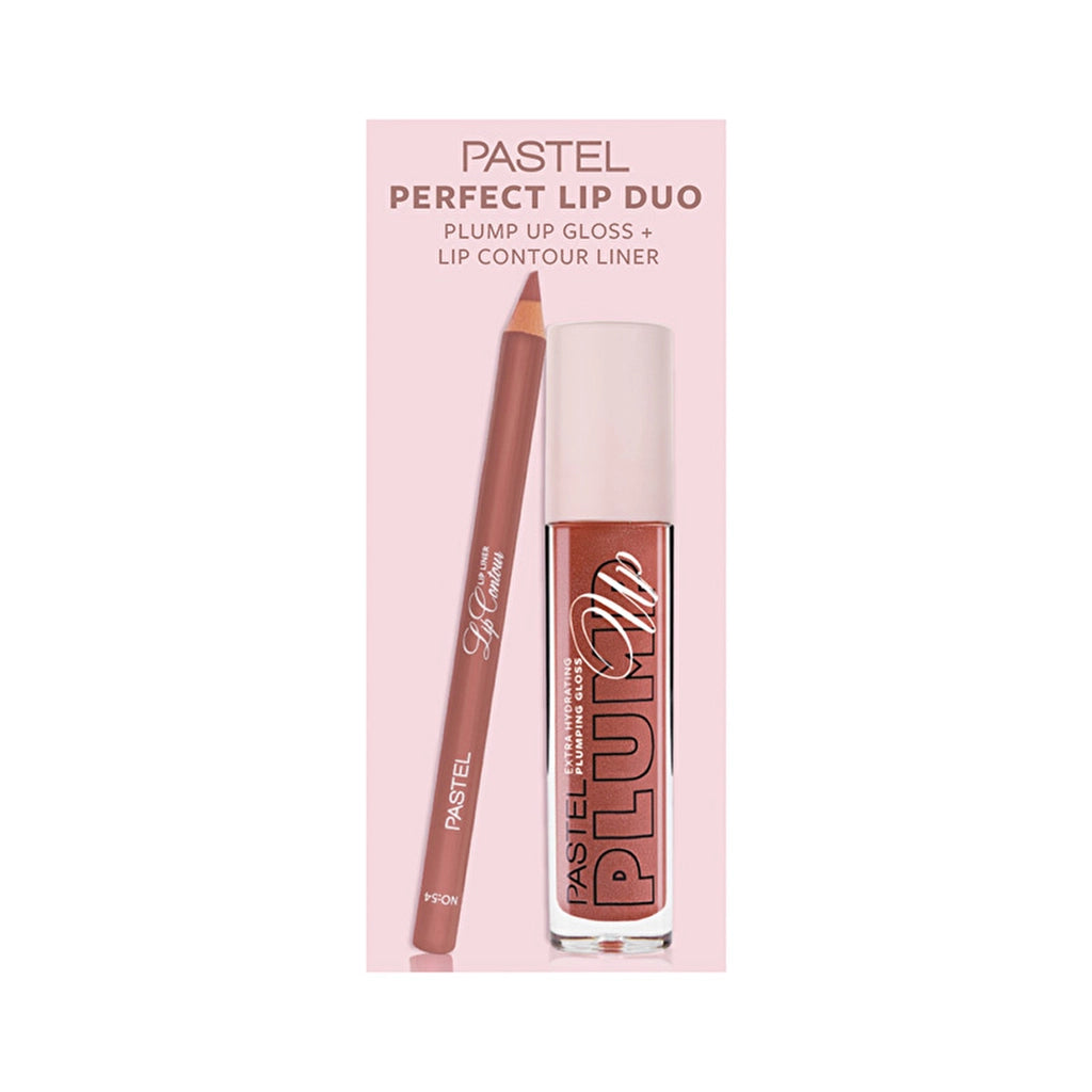 Pastel Perfect Lip Duo Plump Up Gloss 202 + Lip Contour Liner 54