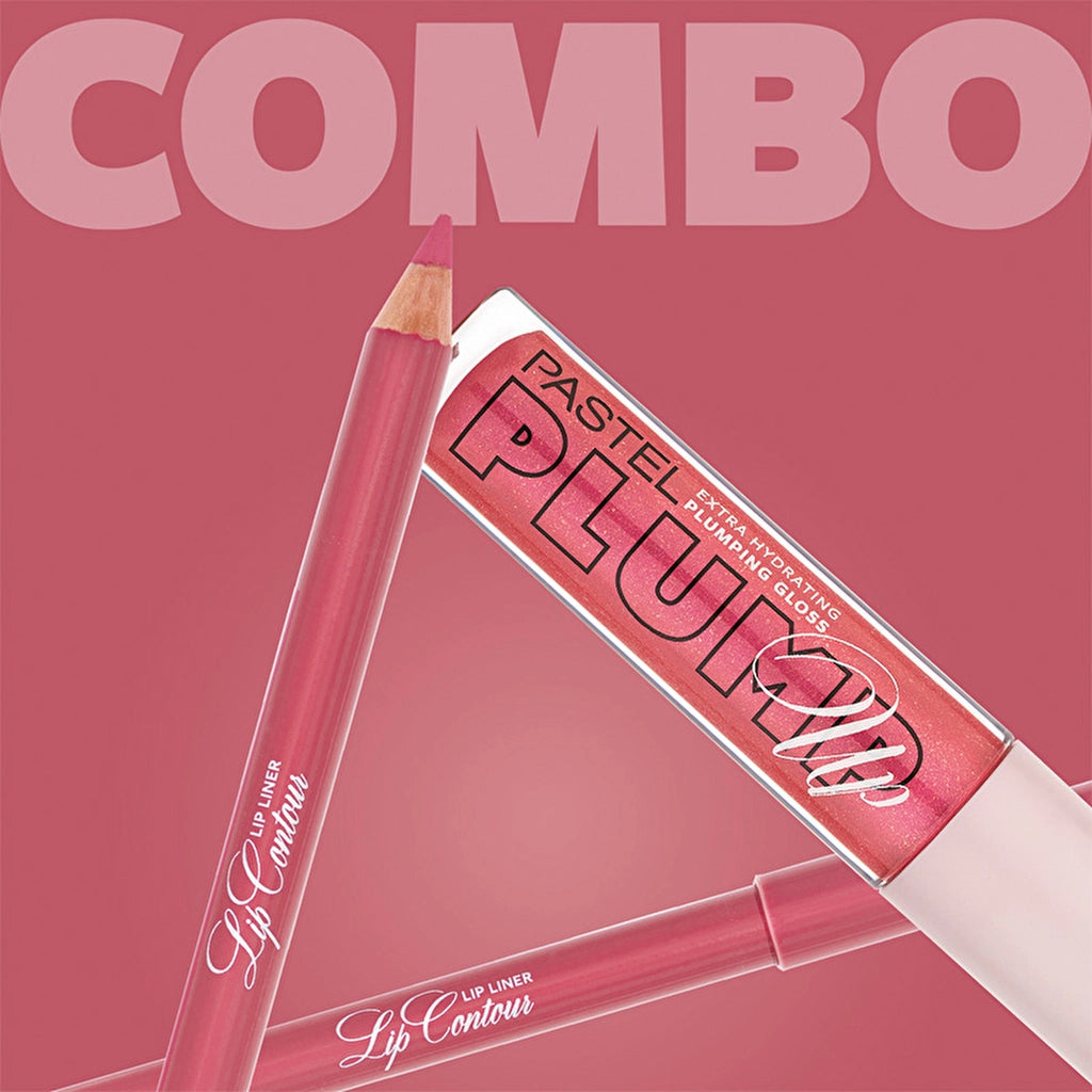 Pastel Perfect Lip Duo Plump Up Gloss 206 + Lip Contour Liner 51
