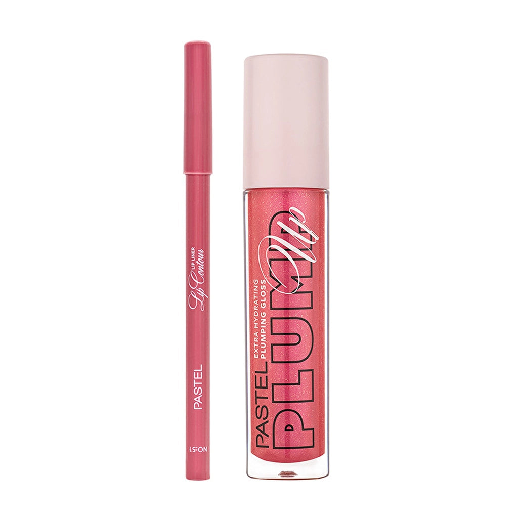 Pastel Perfect Lip Duo Plump Up Gloss 206 + Lip Contour Liner 51
