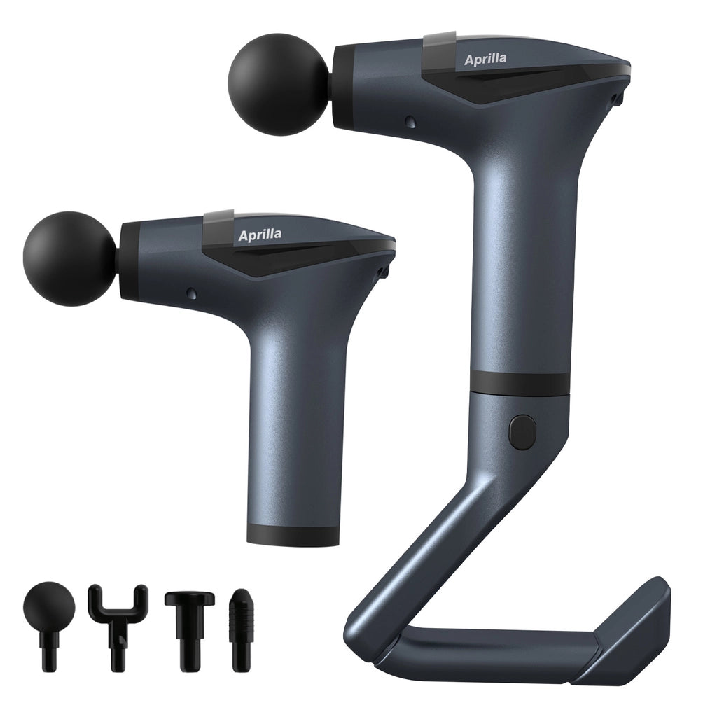Aprilla Rechargeable 4-Headed Sports Massager AFM-2898 (Pulsed Vibration)