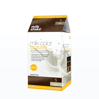 milk_shake Milk Color Eco Permanent Hair Dye Set 4 Medium Chestnut