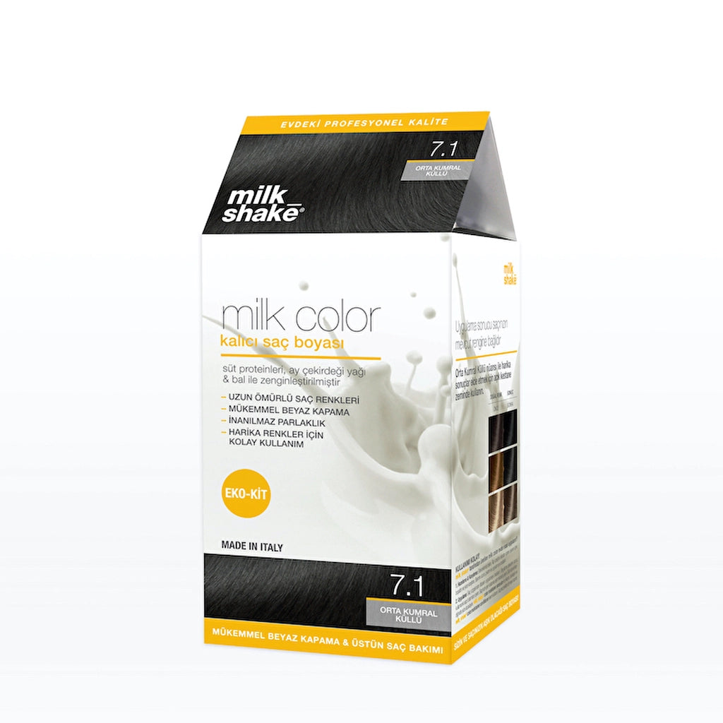milk_shake Milk Color Eco Permanent Hair Dye Set 5 Light Chestnut