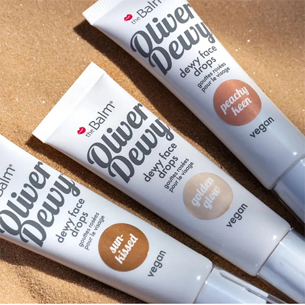 theBalm Oliver Dewy Face Drops Highlighter Sun Kissed