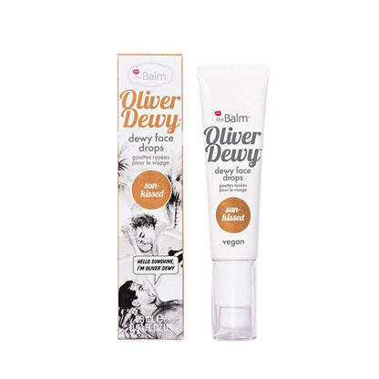 theBalm Oliver Dewy Face Drops Highlighter Sun Kissed
