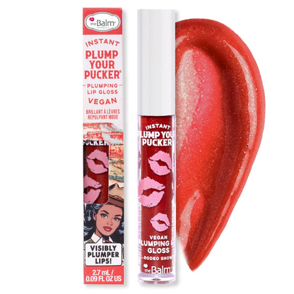 theBalm Instant Plump Your Pucker Lip Gloss Howdy Honey