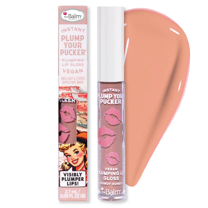 theBalm Instant Plump Your Pucker Lip Gloss Howdy Honey