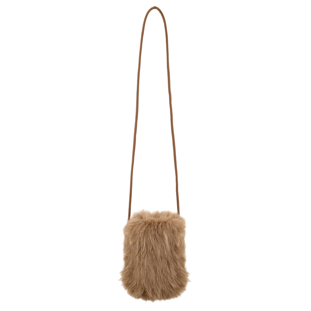 Eklips Plush Phone Bag Camel
