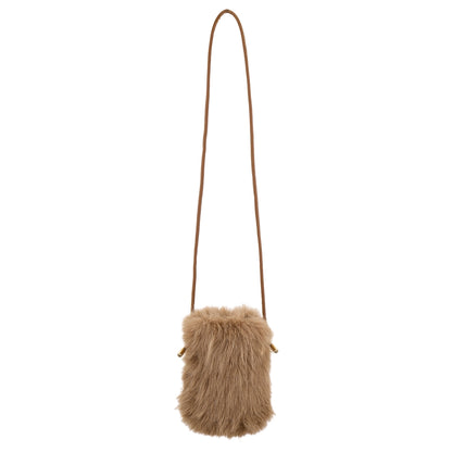 Eklips Plush Phone Bag Camel
