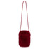 Eklips Claret Red Plush Phone Bag