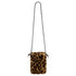Eklips Plush Leopard Pattern Phone Bag