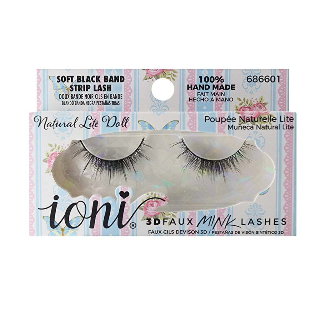 IONI 3D False Eyelashes Natural Doll