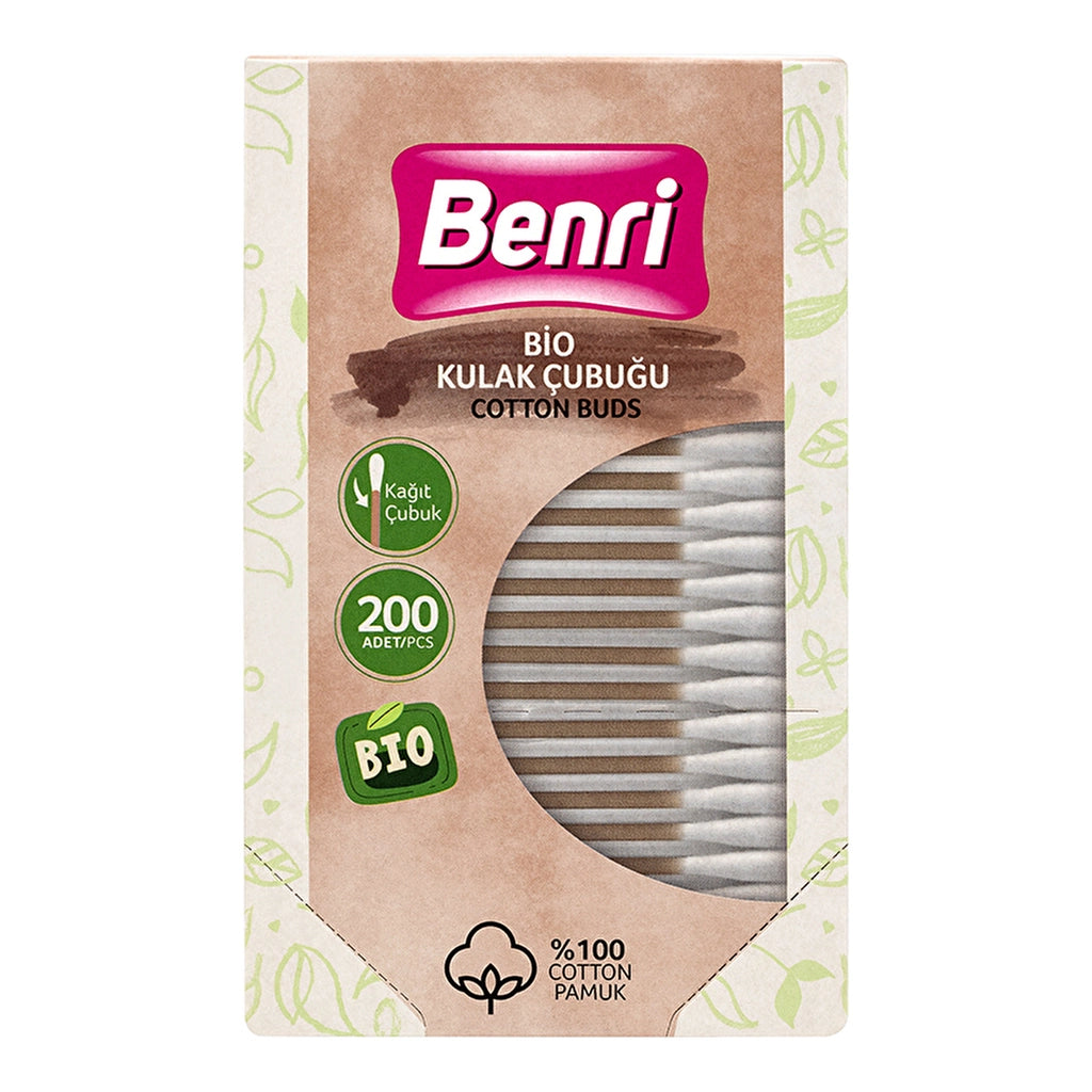 Benri Bio Ear Stick 200 Pcs