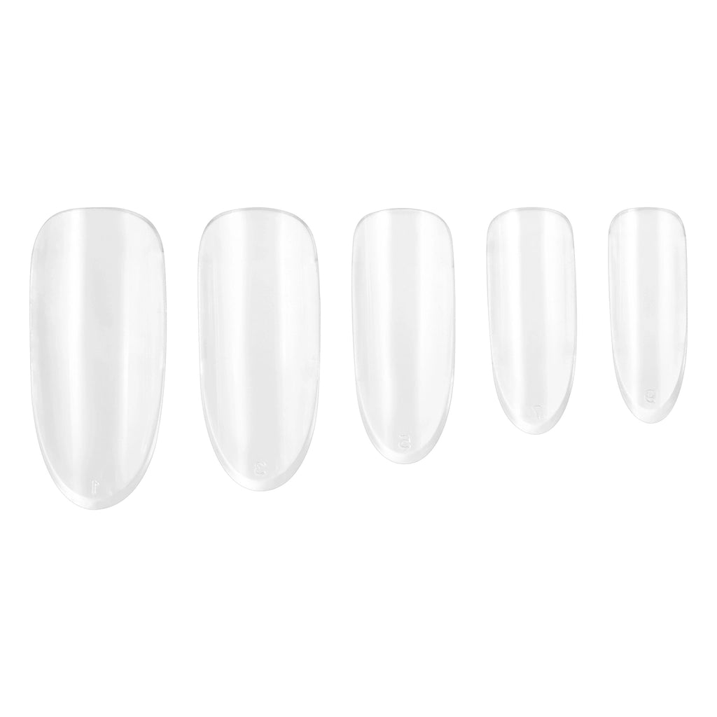 Eklips Fake Nails Set Transparent 100 Pcs