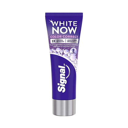Signal White Now Color Correct Long Lasting Whiteness Toothpaste 75 ml