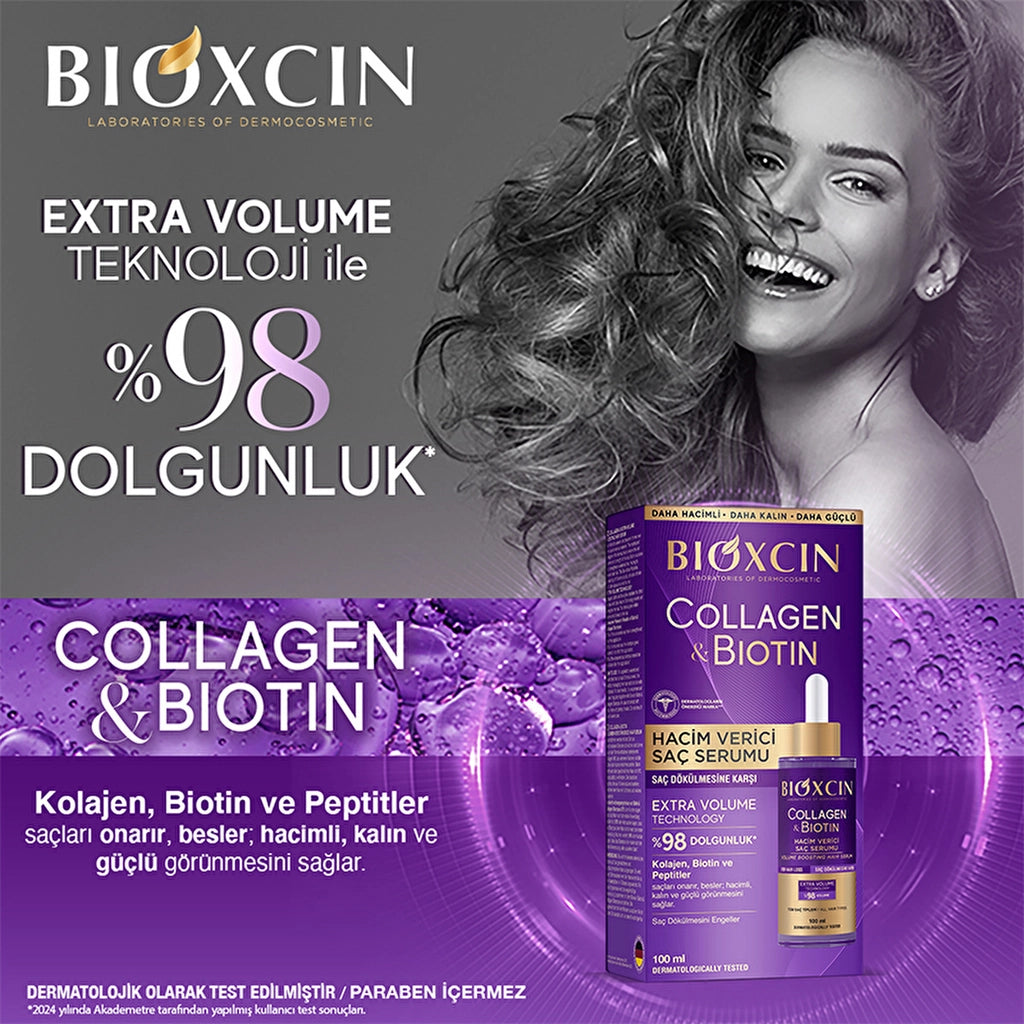 Bioxcin Collagen &amp; Biotin Hair Serum 100 ml