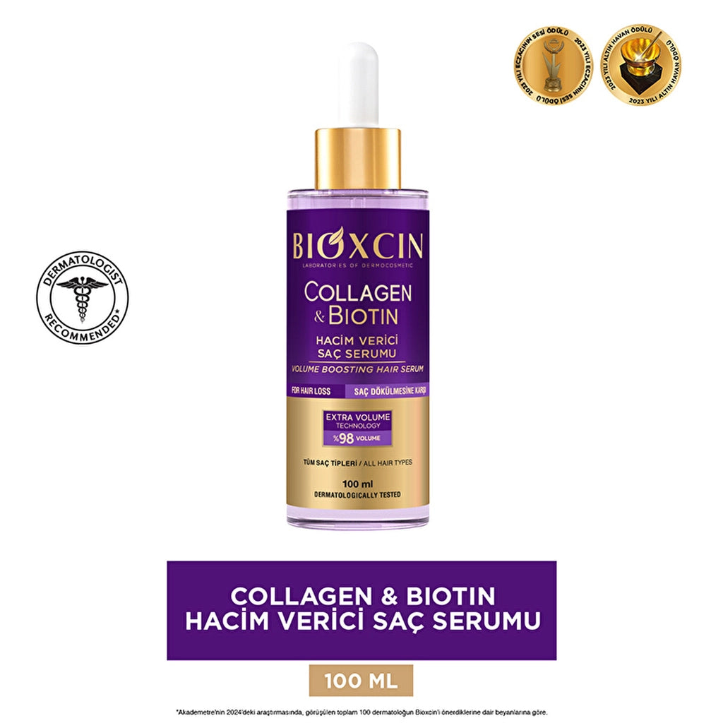 Bioxcin Collagen &amp; Biotin Hair Serum 100 ml