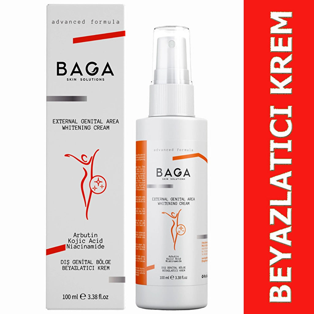 Baga Genital Area Whitening Cream 100 ml