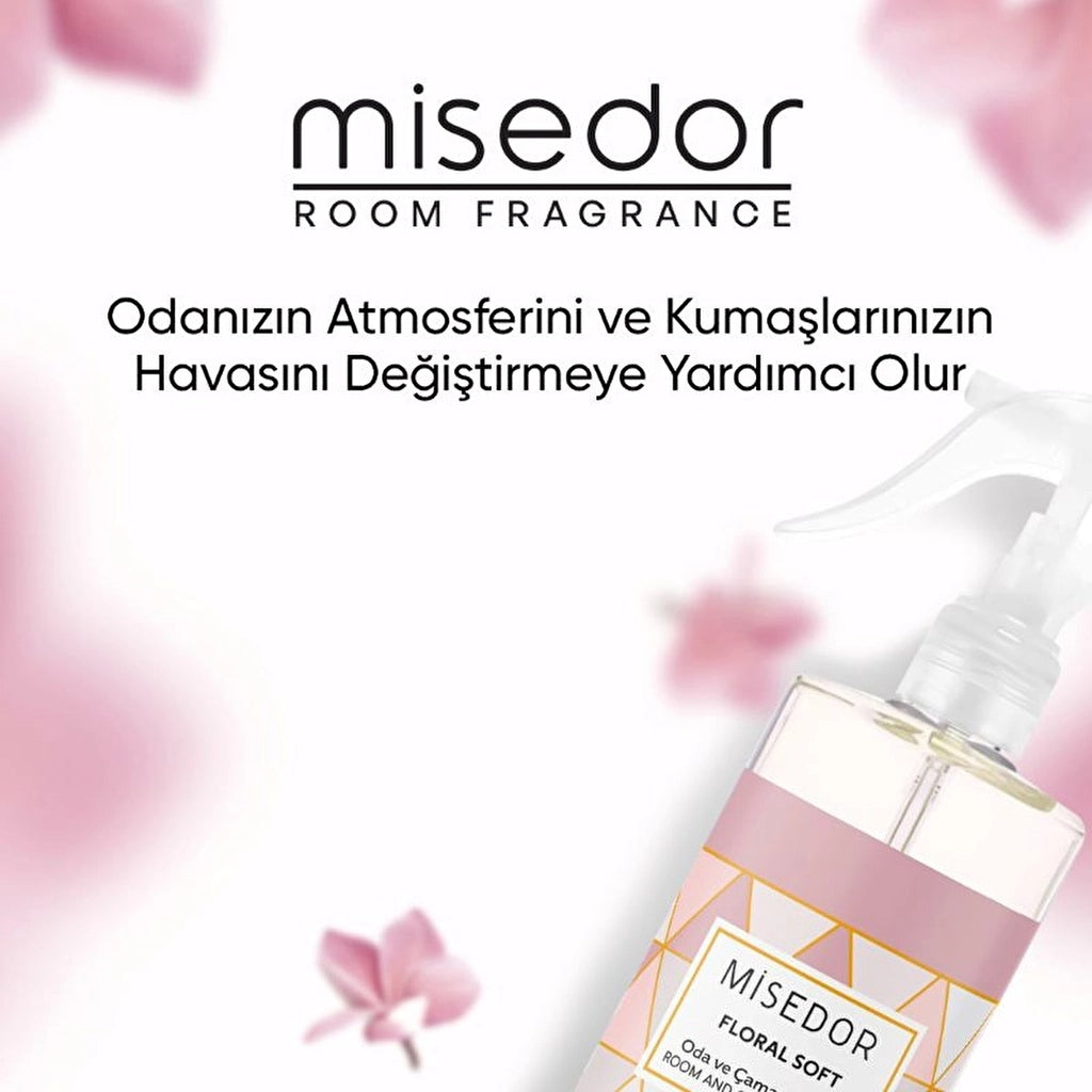 Misedor Floral Soft Room Fragrance and Laundry Perfume 330 ml
