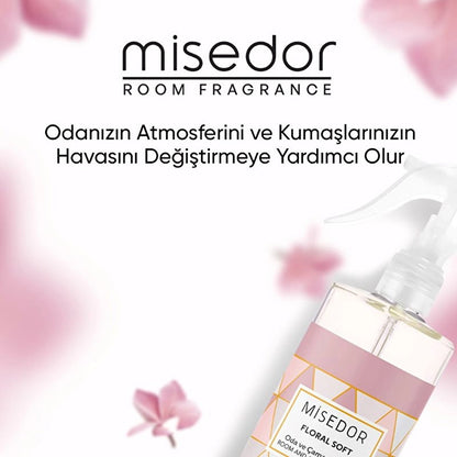 Misedor Floral Soft Room Fragrance and Laundry Perfume 330 ml