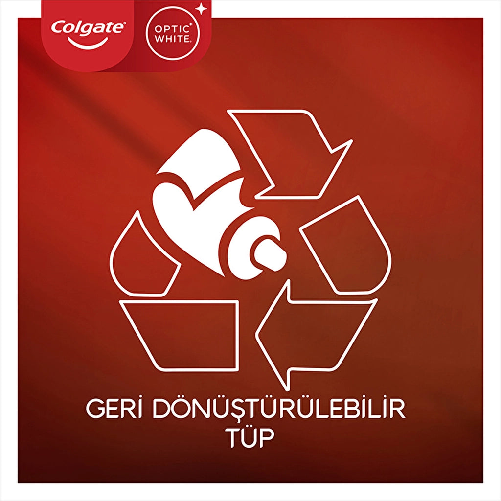 Colgate Optic White Toothpaste for Coffee, Tea and Tobacco Users 75 ml