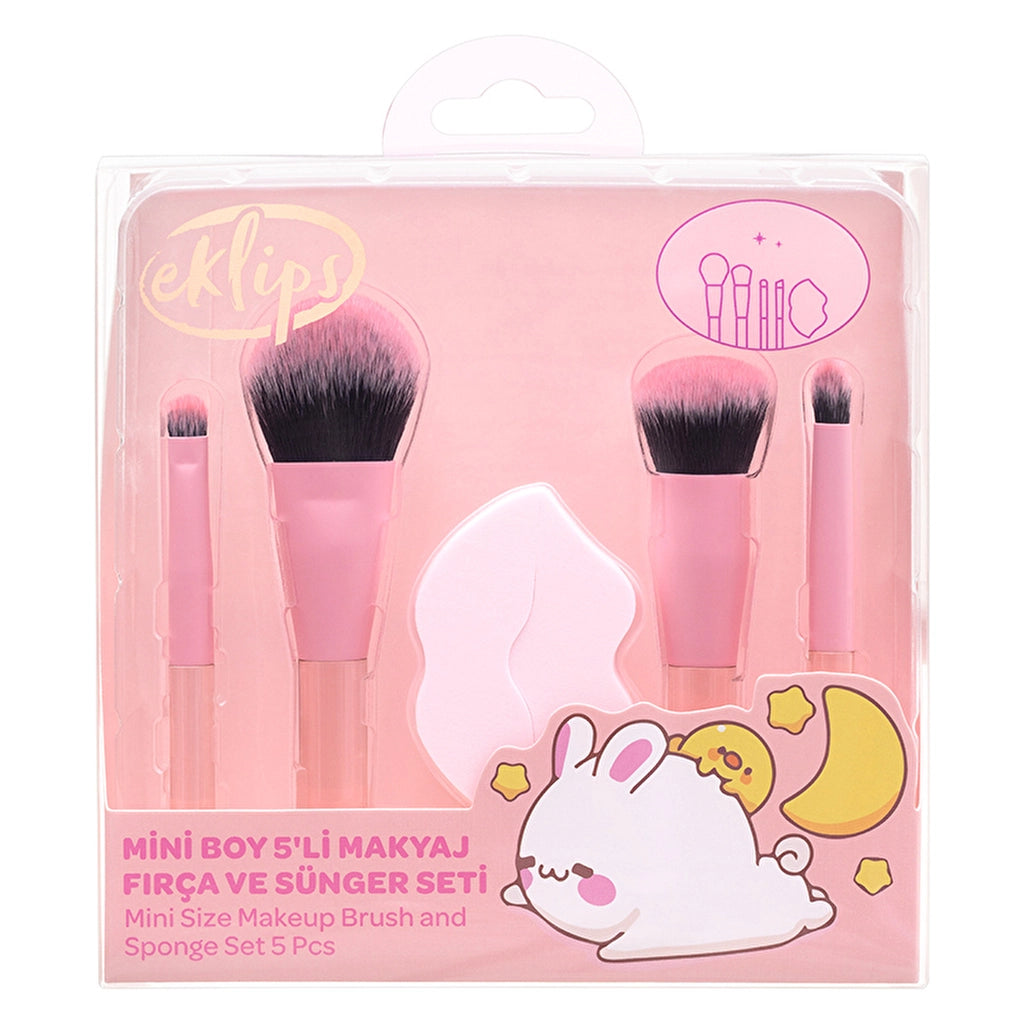 Eklips Character 4-Piece Brush Sponge Set