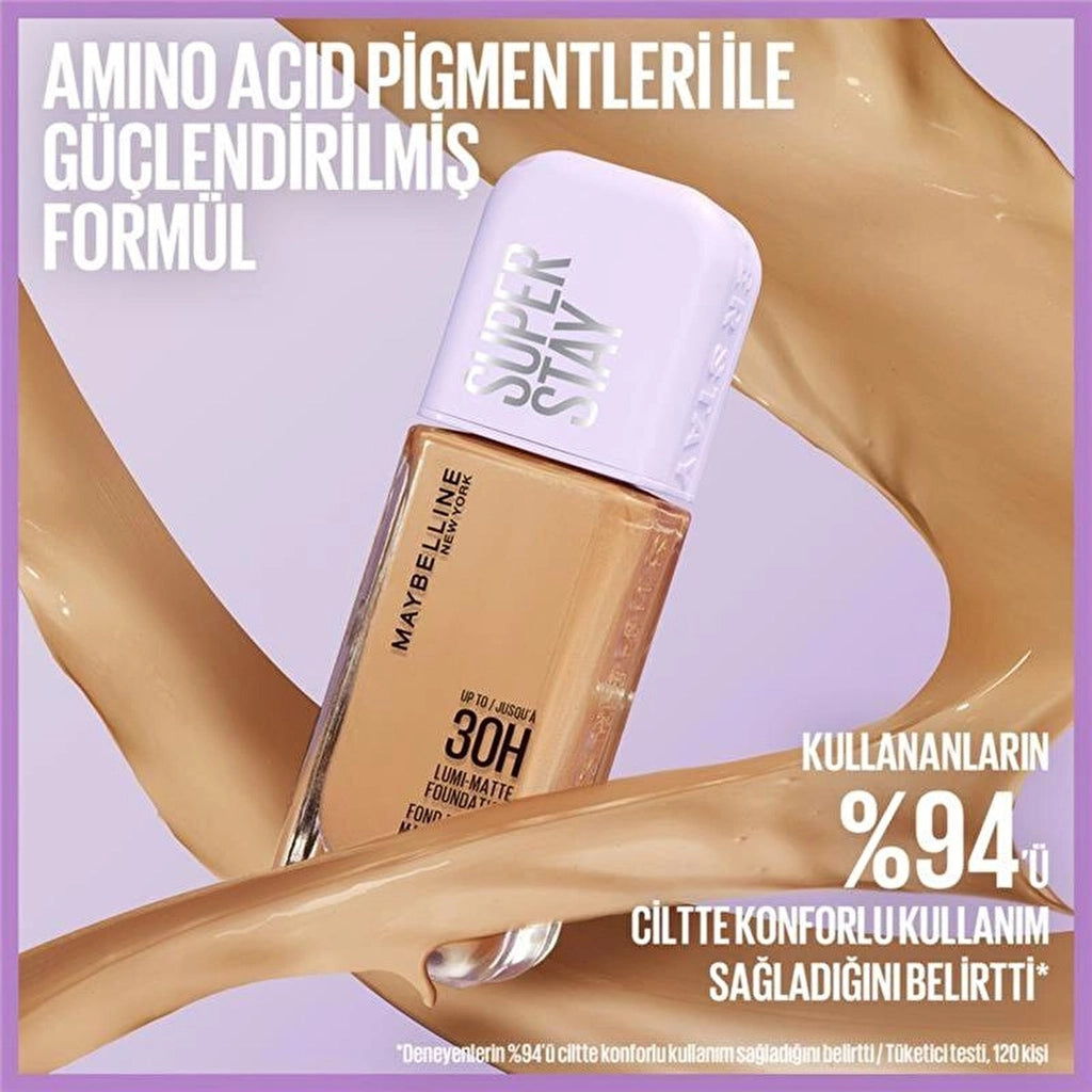 Maybelline New York Super Stay Lumi Matte Foundation 129