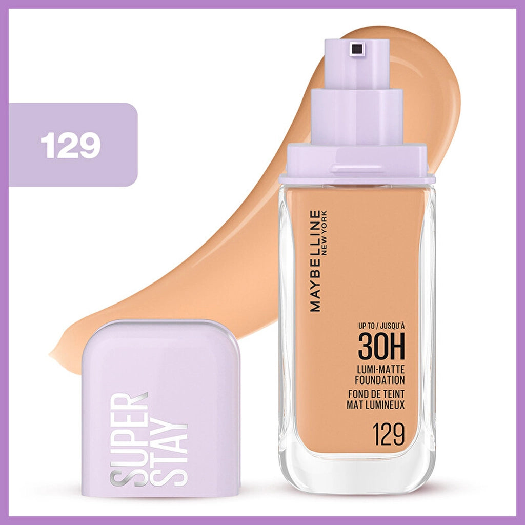 Maybelline New York Super Stay Lumi Matte Foundation 129