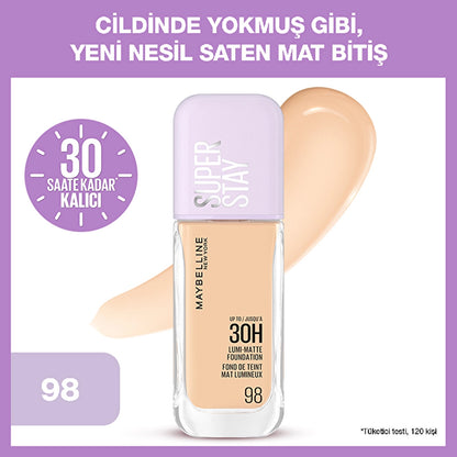 Maybelline New York Super Stay Lumi Matte Foundation 129