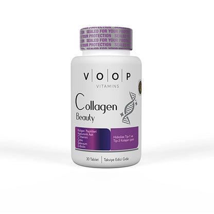 Voop Collagen Beauty Collagen Tablet Food Supplement 30 Tablets