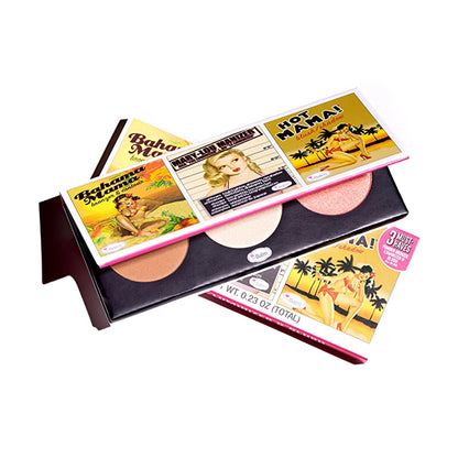 theBalm Powder Trio Face Palette Hot Mama, Bahama Mama, Mary-Lou Manizer
