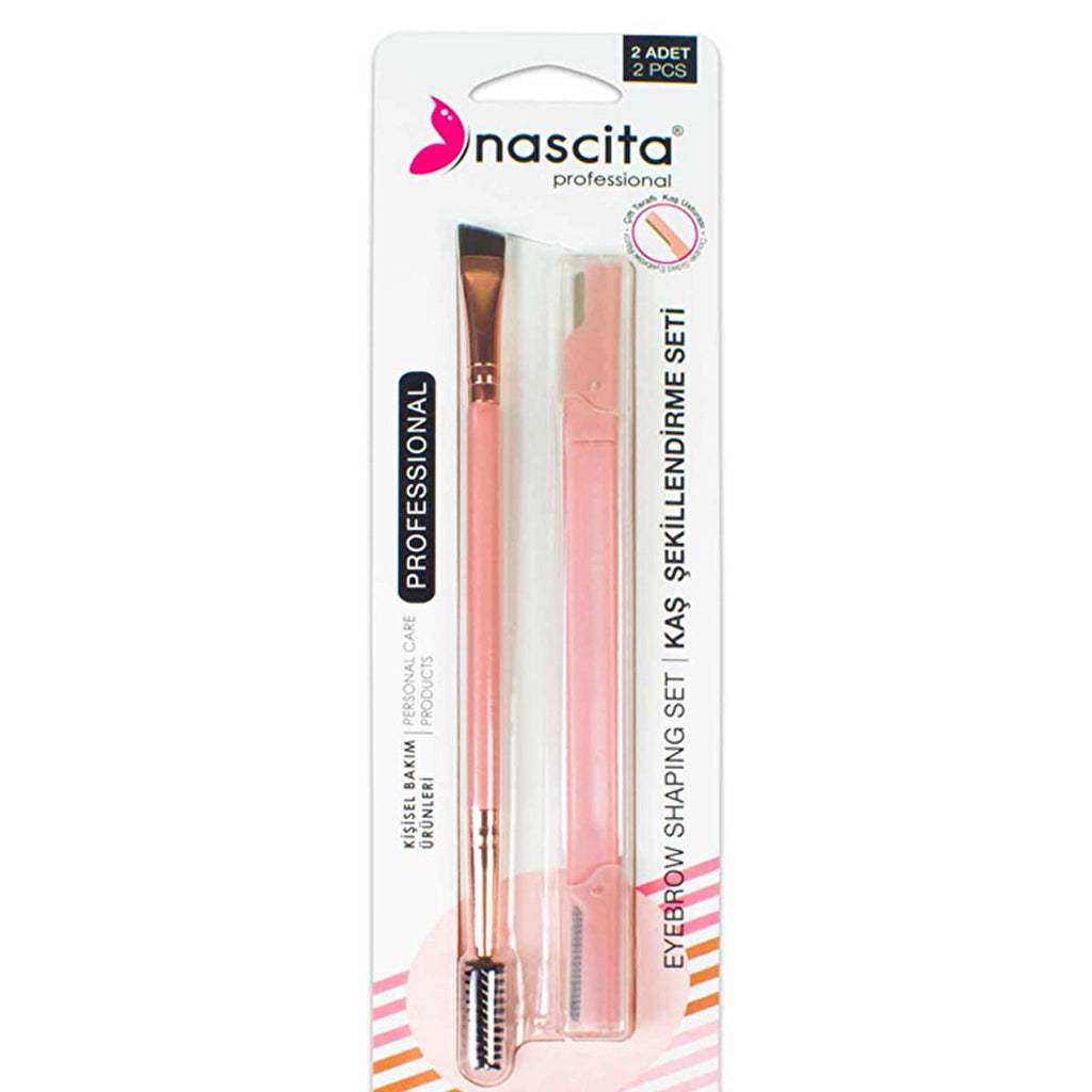 Nascita Pink Set of 2 (Razor, Eyebrow Shaping Brush)