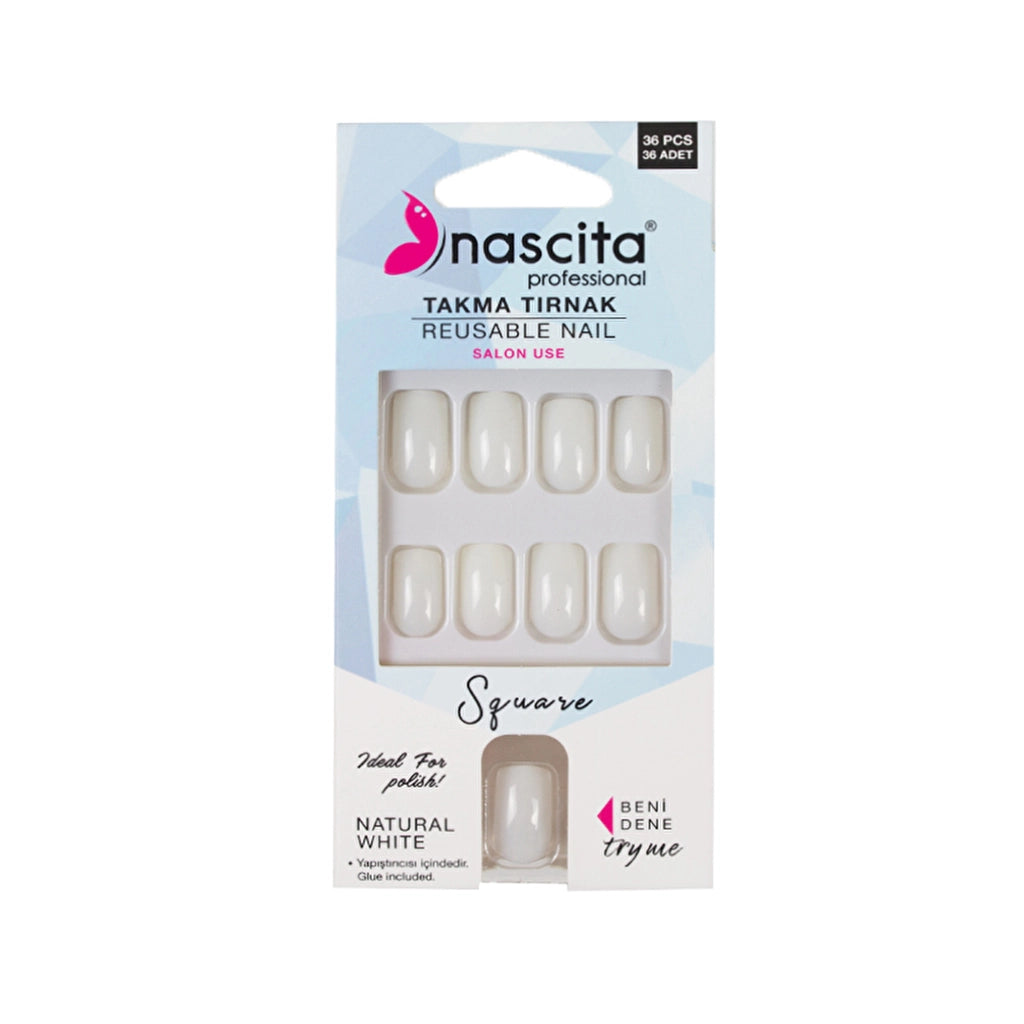 Nascita False Nails Square 36-Piece